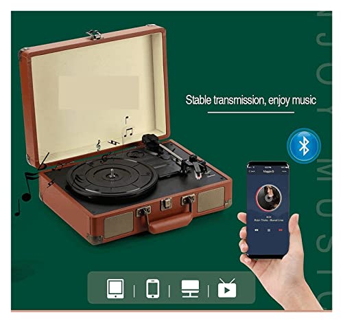 Tourne-Disque Vinyle Tourne-Disque en Vinyle Tourne-Disque LP Disc BT Gramophone Phonographe Monther Days Gift (Color : Black Color, Size : F) - Les Beatles, Paul McCartney, John Lennon, RIngo Starr, George Harrison Tourne-Disque Vinyle Tourne-Disque en Vinyle Tourne-Disque LP Disc BT Gramophone Phonographe Monther Days Gift (Color : Black Color, Size : F) – Image 4
