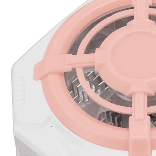 Rankomu Mobiltelefon Kylfläkt, Halvledare, Rosa/Vit, 2 Hastigheter