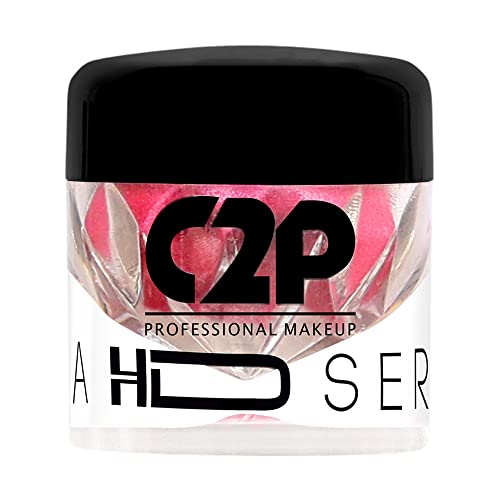 Image of C2P Pro Eyeshadow Pigment for Eye Makeup - 2g | Long-Lasting and Highly Pigmented Loose Precious Pigments with Metallic Effect | Cosmetics For Women and Girls (Honey Slope 330, 02 Gram)