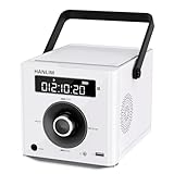 Multifunktionen: ►1. CD hören: CD/CD-R/CD-RW/MP3 ►2. UKW-Radio hören: 87,5–108 MHz, gescannte Sender werden der Reihe nach gespeichert (bis zu 20 Sender) ►3. Bluetooth verbinden: Verbinden Sie Ihr Gerät (Telefon, Tablet, Computer usw.) mit dem CD-Player (Bluetooth-Kopfhörer werden nicht unterstützt) ►4. MP3 über USB hören (bis zu 32 GB): Unterstützt MP3/WMA