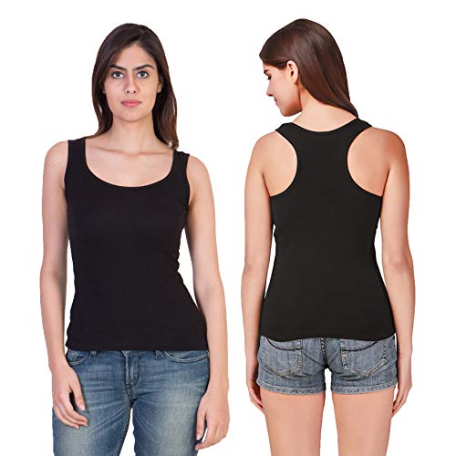 Image of Camisole Tank Top Vest Racerback Sando Camis for Women, Girls (Pack of 2)