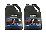 YAMAHA Yamalube 2M Outboard Marine 2-Stroke TCW-3 Oil - 2 Gallons of LUB-2STRK-M1-04