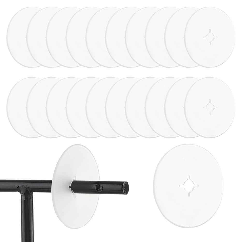 Bouchons de produit en plastique transparent anti-chute pour vos crochets muraux
