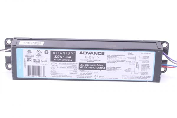 XI220C105V210CNA1 Advance LEd Driver
