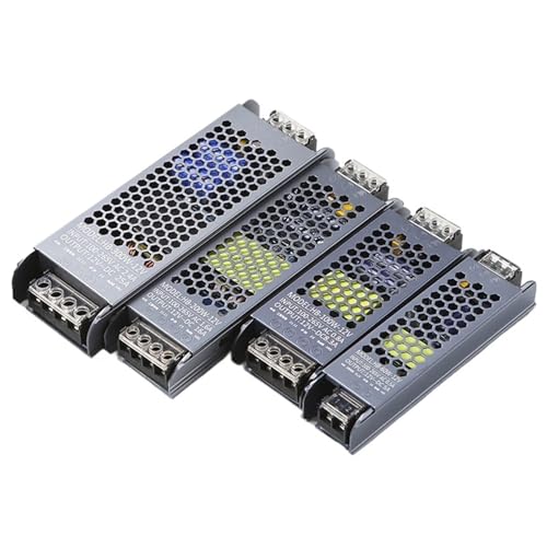 Transformador 24V 100W evita parpadeos electricos con fuente conmutada plana