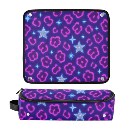 Organizador de herramientas para cabello 2-en-1 con estuche de viaje miniatura 3