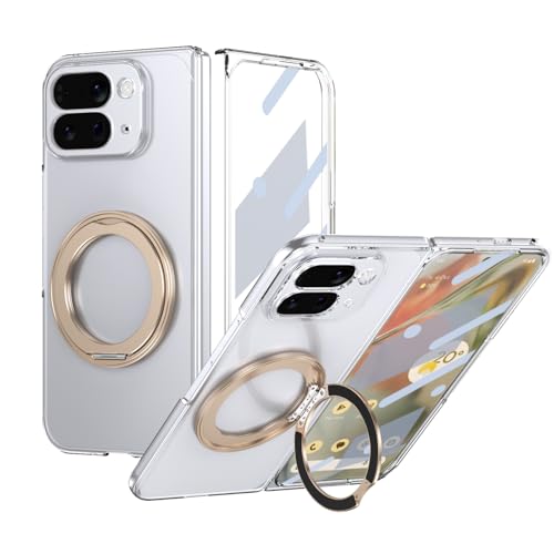 Coque Google Pixel 10 Pro Fold antichoc militaire avec anneau rotatif 360°