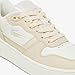 Lacoste Women's T-Clip Sneaker, Off White/Off White, 7