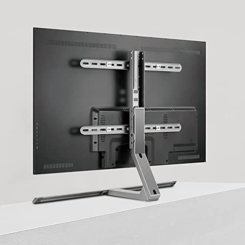 Pied meuble TV universel pivotant pour grand écran plat de 37 à 75"