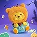 MINISO Disney Winnie The Pooh Pumpkin Night Pocket Monster Blind Box Figurine - Surprise Collectible Vinyl Figures, Cute Autumn Halloween Collectible for Home Decor, Gifts, Display (Single Box)