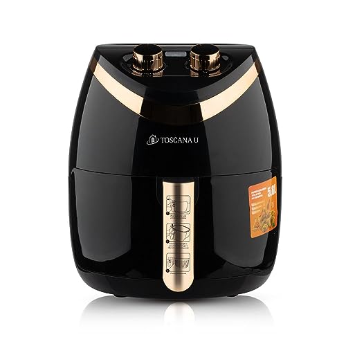 Air Fryer, Air Fryer, 1500W, Digital Control Panel Display, 5.8L, Black ST-1574