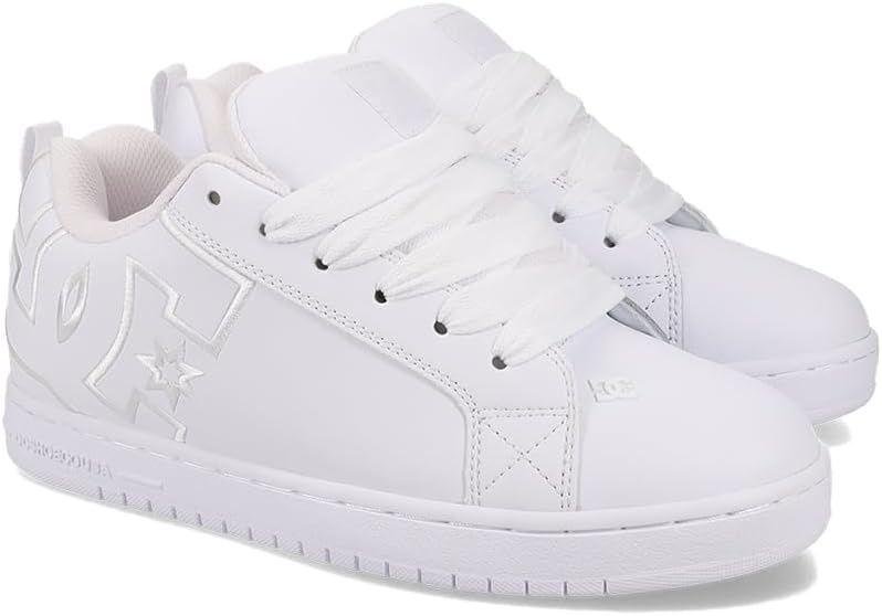 DC Shoes Men's Court Graffik - Skate Shoe Comfort
