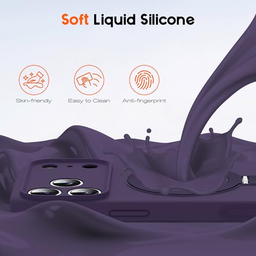 Coque iPhone 17 Pro antichoc compatible Mag-Safe silicone militaire avec support