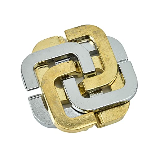 Huzzle Cast Square Puzzle, IQ Teaser Unlock Toy Adult Intelligent