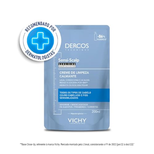 Creme De Limpeza Capilar Vichy Dercos Sensi Scalp Refil 200ml