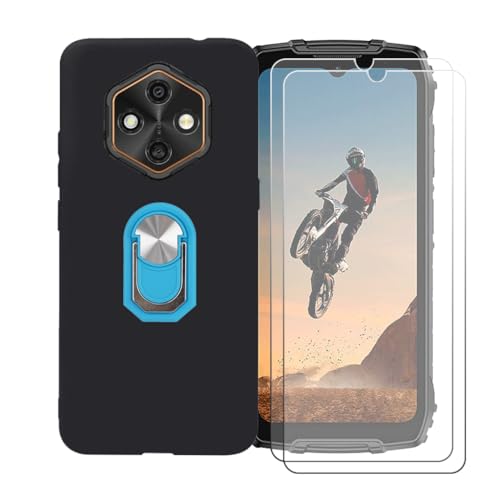 GYDQQKJ�����O�o�b�N���g�ѓd�b�z���_�[�ی�J�o�[ �p�� Ulefone Rugking 4 Pro�i6.65�C���`�j�A�\�t�g�V���R�[��TPU�\�t�g�P�[�X�o���p�[�V�F���v���~�A���ی�P�[�X���J�o�[ +[2�����h�~�X�N���[���ی�t�B����]�i�� �������O