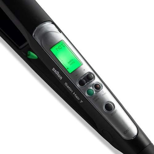 Image of Braun Satin Hair 7-ST 710 Hair Straightener (Black)