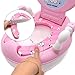 XKMT- Baby Kids Portable Bear Blue Potty Training Seat Toddler Lovely Toilet Seat Stool Chair [P/N: ET-BABY003-PINK]