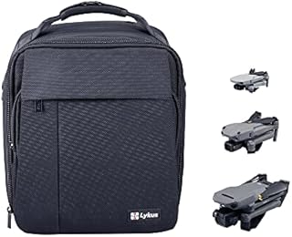 Lykus M1 Water Resistant Travel Backpack for DJI Mavic 3, Mavic 2, DJI Air 2S, DJI Mini 3 Pro, 4-in-1 Backpack/Case/Shoulder Bag/Cross Body Bag