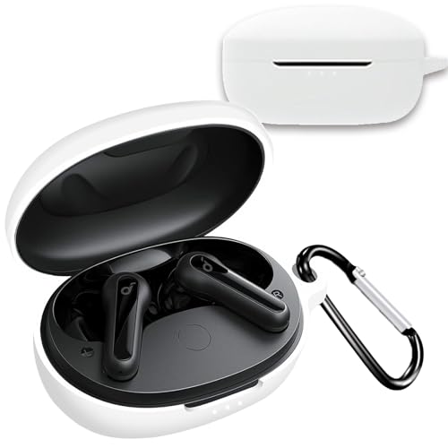 Iniayoh For Anker Soundcore Life P2 mini ケース Anker Soundcore Life P2 mini 専用 ケース にはカラビナが装備されており紛失防止、傷つきにくい 柔らかなシリカゲル、耐衝撃 超薄型 防水防