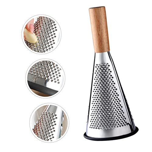 Rallador de queso portátil de acero inoxidable con mango miniatura 4