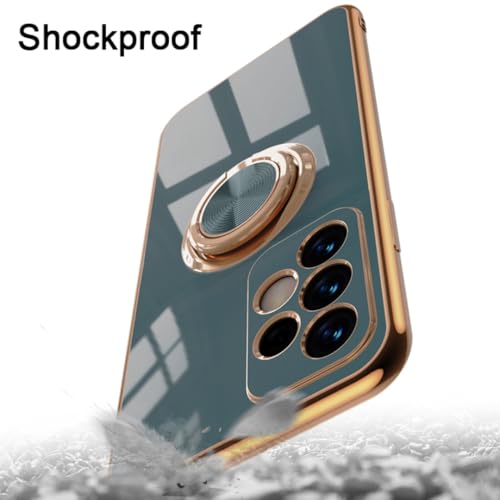 Coque Samsung A56 avec anneau métallique support magnétique