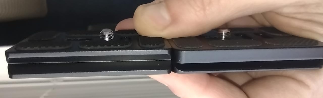 Did not make a secure fit to my pan - tilt tripod head