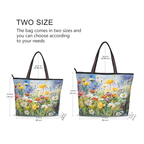 Image of Women Turtle Tote Bag Polyester Handbag Zippered Tote Bag Turtle Tote Purses,Summer Beach Tote Bag