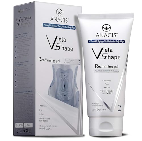 Anacis Crema Anti-Celulitis Reafirmante Potente para la Forma y Tono del Cuerpo - Gel Escultor Reafirmante Corporal, Crema Anti-Celulitis para Estómago, Piernas, Muslos, Glúteos - 150ml
