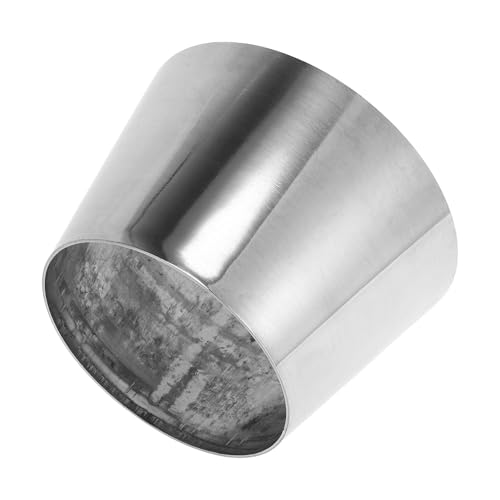 Motoforti Mandrel Exhaust Bend Elbow Reducer 4" OD to 5.25" OD Silver Tone