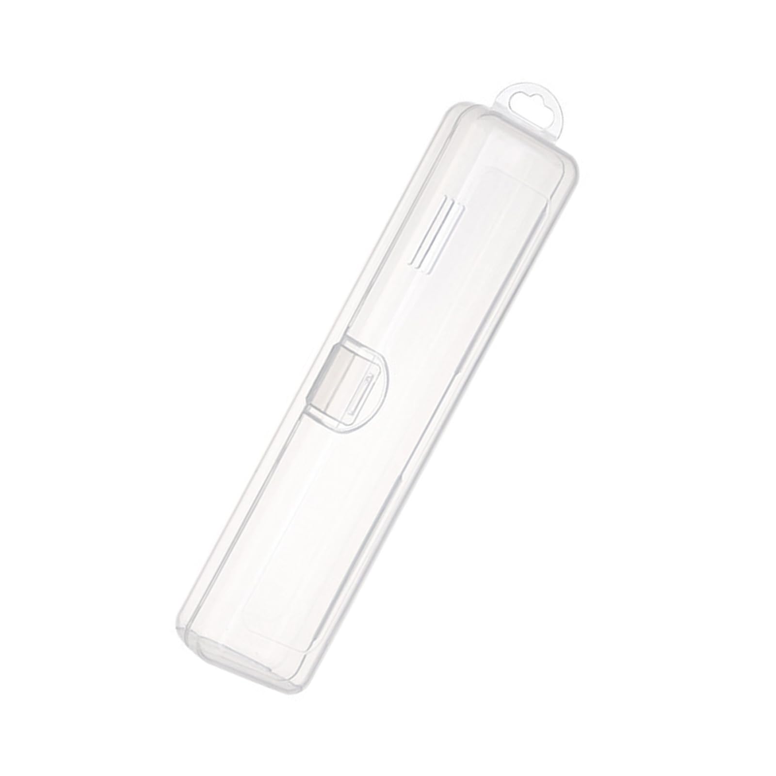HDOYTXXM Clear Toothbrush Case Hygienic Travel Organizers with Lid for Gym, Home & Cosmetic Storage Toothbrush Case