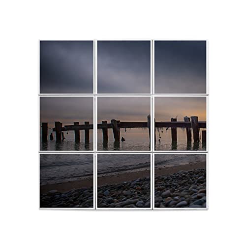 Carreaux céramique coucher de soleil pour crédence cuisine et salon zen