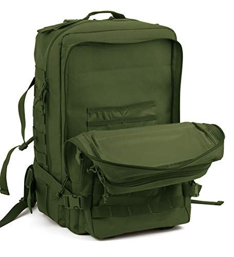 Rucksack 45 Liter von Supersun im Militär-Design
