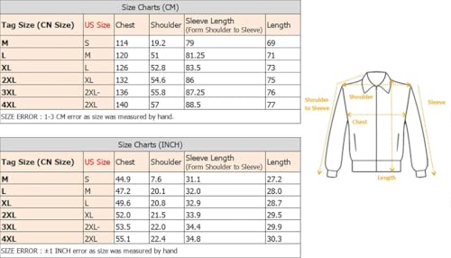 Men's Sports Jackets Full Zip Long Sleeve Outdoor Hiking Fishing Casual Retro Jacket4