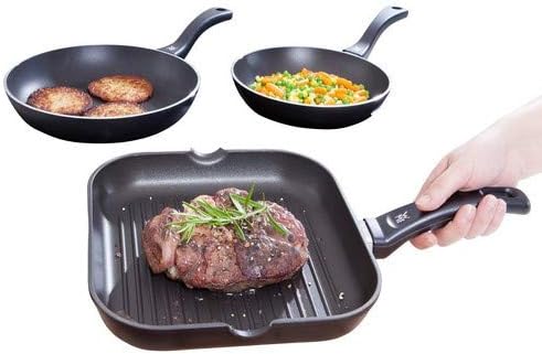 WMF Frying pan Coated Ø 24cm Devil Plastic Handle with Flame retardants Aluminium Durit Predect Plus Hand wash