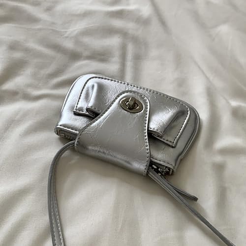 Women PU Leather Shoulder Bag Chain Strap Crossbody Bag Korean Style Messengers Bag Fashion Mobile Phone Bag Purse4