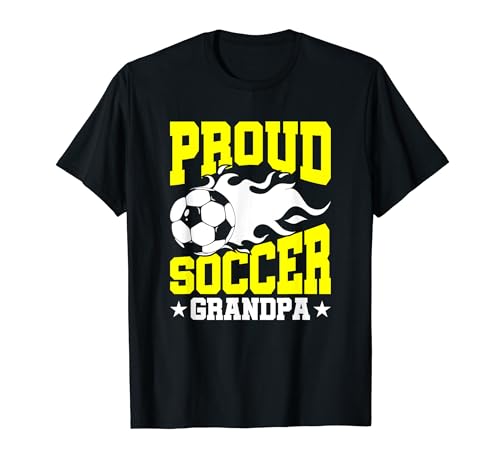 Orgulloso abuelo de fútbol Camiseta
