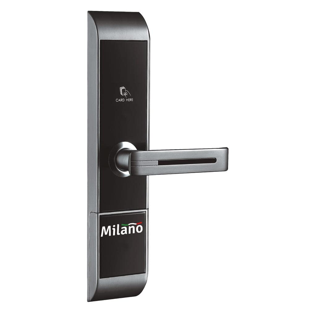 Danube Home: Milano Card Hotel Lock Handle Right 89C87 Sn