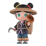 POP MART Molly Chinese Herbal-Ling Zhi Figure de Acción Popular Figura Coleccionable y Adorable Juguete Artístico Regalo Creativo 1PC