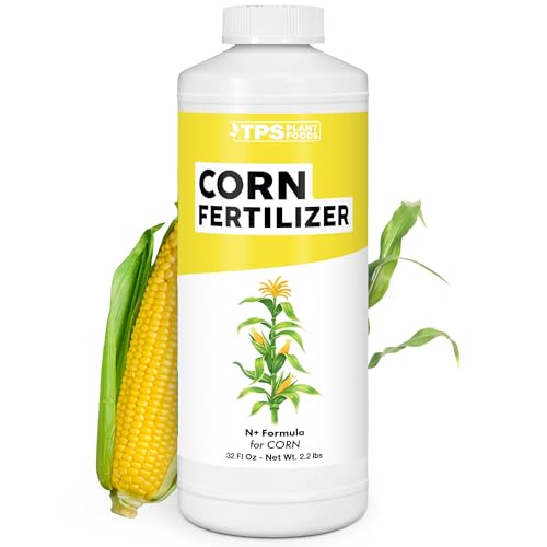 Corn Fertilizer Liquid Plant Food for Bigger Ears Strong Stalks & Healthy Kernel Development 32 oz