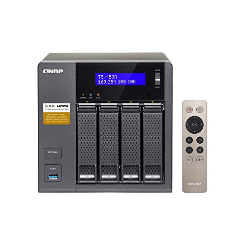 QNAP TS-453A-4G 4 Bay Desktop NAS Gehäuse mit 4GB RAM