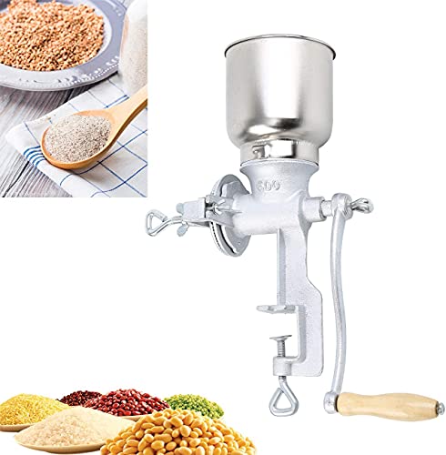 Molinillo de Café Manual Molinillo de Granos de Maíz Cereales Molino de Hierro Fundido Herramienta de Molienda de Mano - Imagen 3