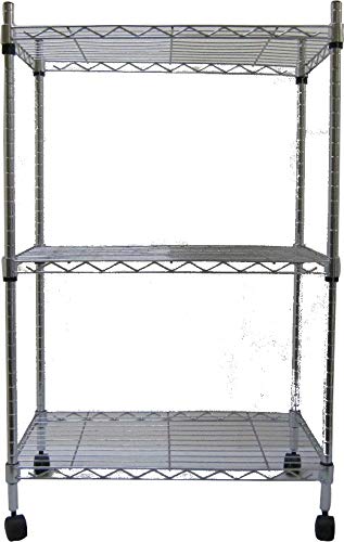 スチールラック・メタルラック yui Amazon｜祐徳通商 You&Ai 軽量メタルラック 3段 シルバー YTK6064