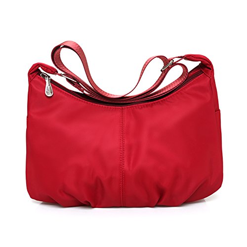 Sac à bandoulière en nylon imperméable et grand sac boulette de voyage