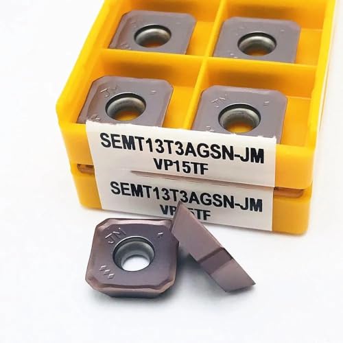 Herramienta de corte CNC SEMT13T3AGSN de carburo miniatura 4