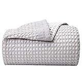 Sofila 100% Cotton Waffle Weave Thermal Blanket Reversible Premium Soft Warm Comfortable for Bed...