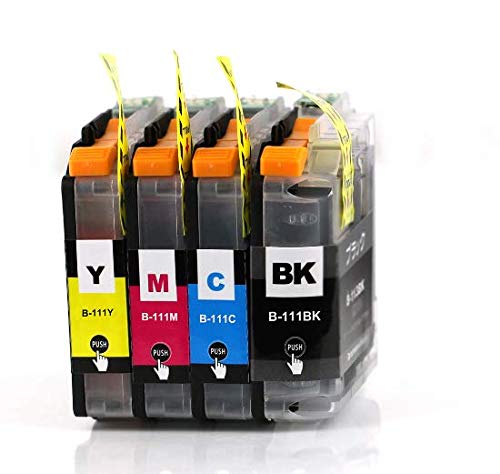 Amazon.co.jp: LC111-4PK 4色セット (LC111BK×1 LC111C×1 LC111M
