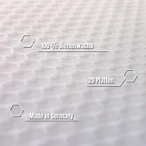 Wachsmann 100% pura cera d'api certificata, Made