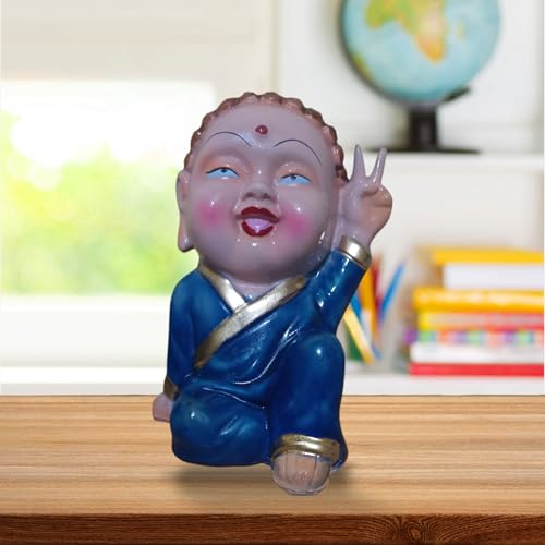 Image of WinsomeCollection Lord Buddha Statue | Home Decoration Items for Living Room | Table Showpiece for TV Unit | Decorative Spiritual Idol | Gift Item | Home Decor