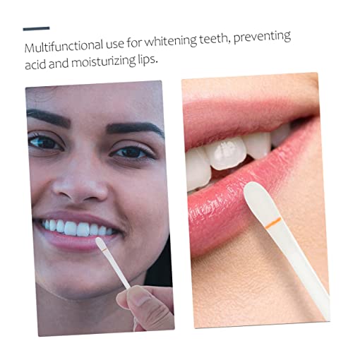 Healeved 100Pcs Oral Stick Hidratante Labial Gadgets De Limpeza De Óleo Cotonetes De Algodão Pontiag